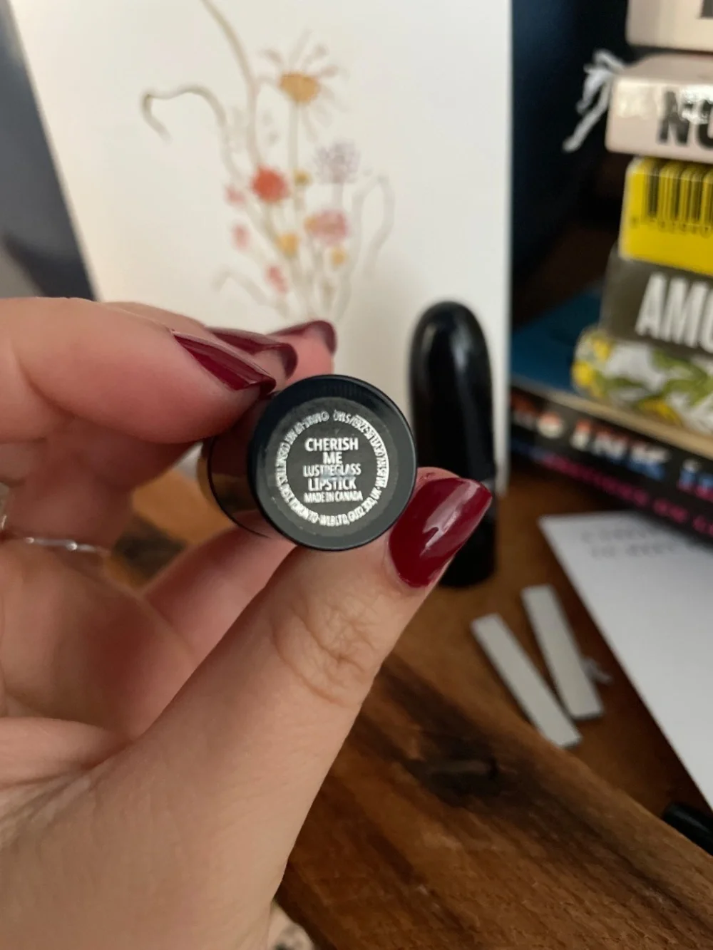 MAC Mini Travel Lipsticks Ruby Rouge & Cherish Me SET